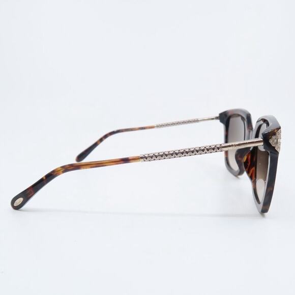 New! Chopard SCH336S 0714 Happy Hearts Havana Women Sunglasses, Authentic main image 6